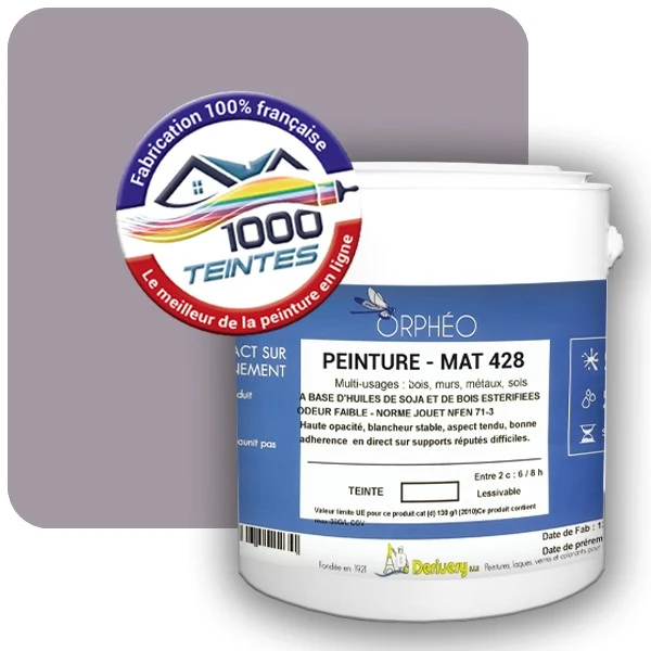 Peinture Anticorrosion Natura Orphéo® Les Roses (Mille Teintes E1-38) Intérieur/Extérieur MAT