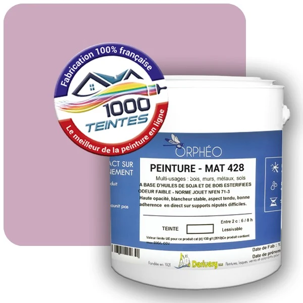 Peinture Anticorrosion Natura Orphéo® Les Roses (Mille Teintes E1-2) Intérieur/Extérieur MAT