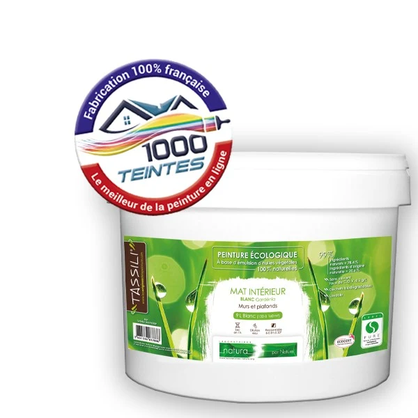 Peinture Natura Tassili® Blanc Gardenia (TAS 461) Intérieur MAT