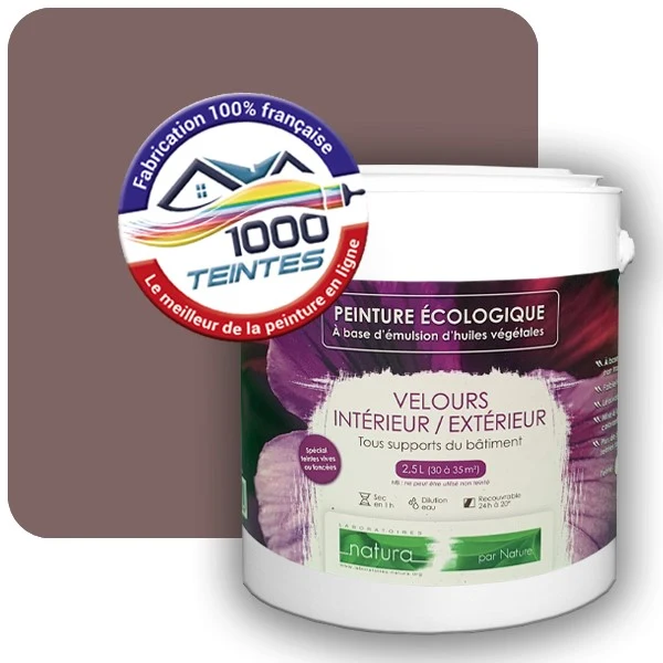 Peinture Natura Tassili® Les Roses (Mille Teintes E2-59) Intérieur/Extérieur VELOURS