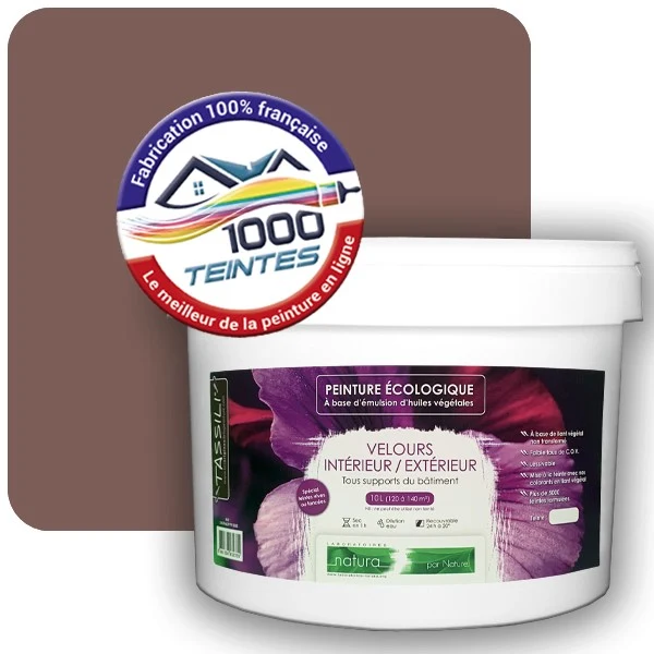 Peinture Natura Tassili® Les Roses (Mille Teintes E1-60) Intérieur/Extérieur VELOURS