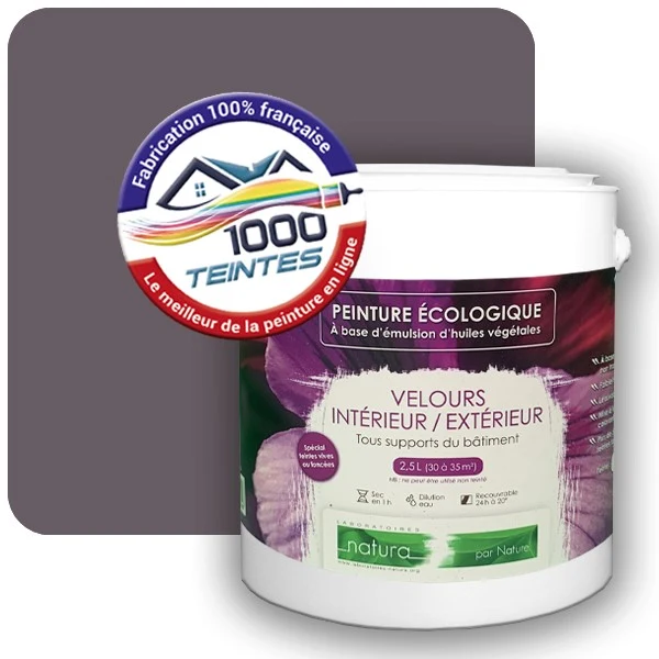 Peinture Natura Tassili® Les Roses (Mille Teintes E1-40) Intérieur/Extérieur VELOURS