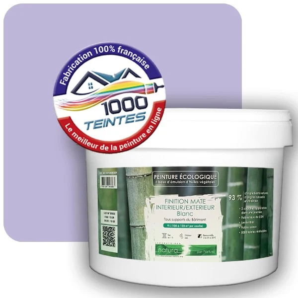 Peinture Natura Tassili® Les Violets (Mille Teintes E15-23) Intérieur/Extérieur MAT
