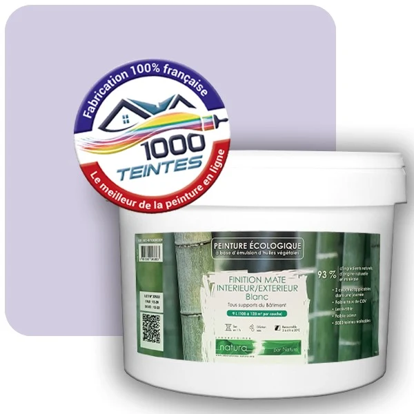 Peinture Natura Tassili® Les Violets (Mille Teintes E15-22) Intérieur/Extérieur MAT