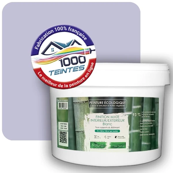 Peinture Natura Tassili® Les Violets (Mille Teintes E15-32) Intérieur/Extérieur MAT