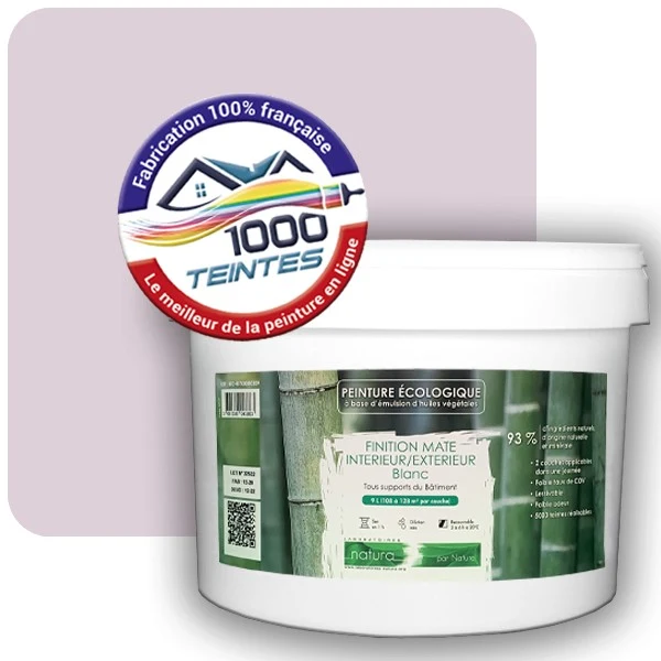 Peinture Natura Tassili® Les Violets (Mille Teintes E15-41) Intérieur/Extérieur MAT