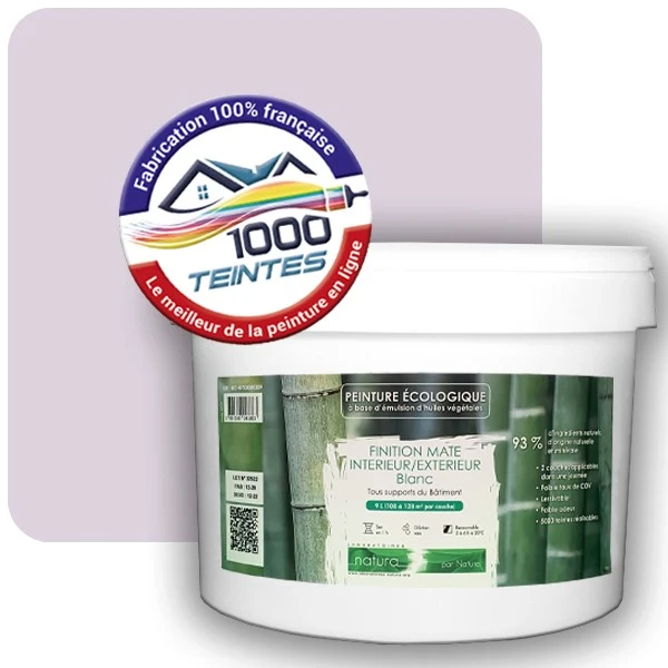 Peinture Natura Tassili® Les Violets (Mille Teintes E15-46) Intérieur/Extérieur MAT