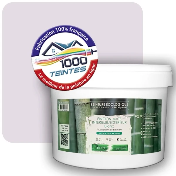 Peinture Natura Tassili® Les Violets (Mille Teintes E15-51) Intérieur/Extérieur MAT