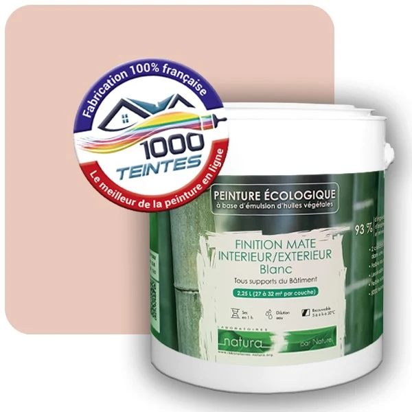 Peinture Natura Tassili® Les Rouges (Mille Teintes E3-31) Intérieur/Extérieur MAT