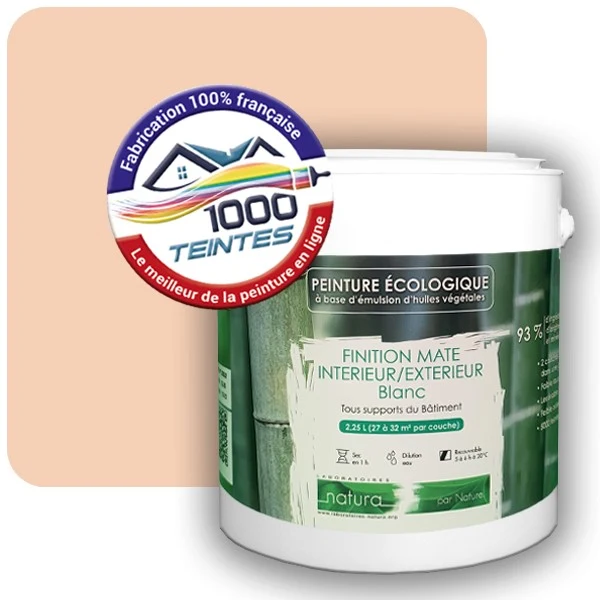 Peinture Natura Tassili® Les Rouges (Mille Teintes E3-41) Intérieur/Extérieur MAT