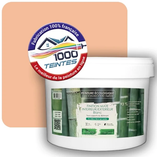 Peinture Natura Tassili® Les Rouges (Mille Teintes E3-42) Intérieur/Extérieur MAT