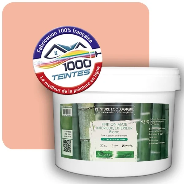 Peinture Natura Tassili® Les Rouges (Mille Teintes E3-48) Intérieur/Extérieur MAT