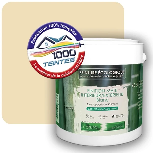 Peinture Natura Tassili® Les Bruns (Mille Teintes E5-1) Intérieur/Extérieur MAT