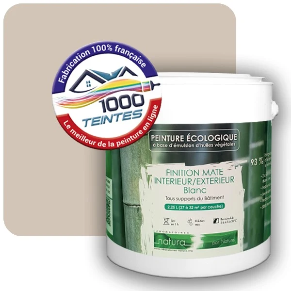 Peinture Natura Tassili® Les Bruns (Mille Teintes E5-17) Intérieur/Extérieur MAT