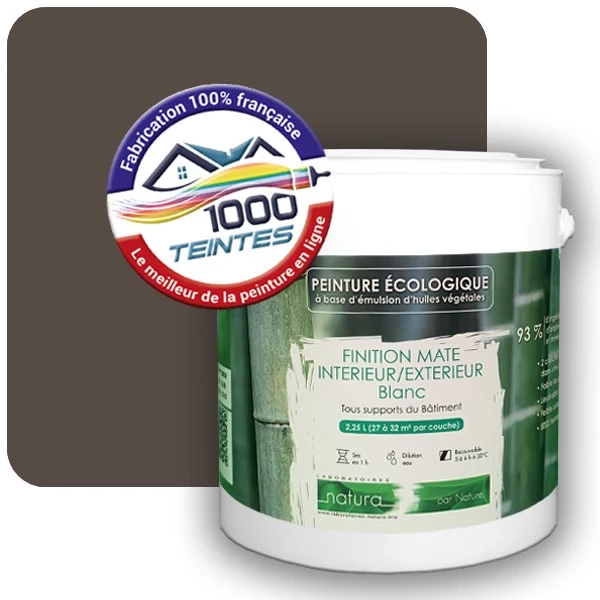 Peinture Natura Tassili® Les Bruns (Mille Teintes E5-20) Intérieur/Extérieur MAT