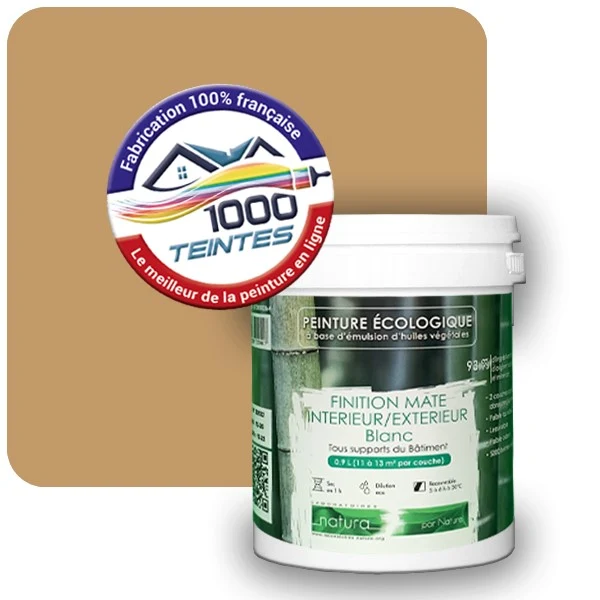 Peinture Natura Tassili® Les Bruns (Mille Teintes E5-33) Intérieur/Extérieur MAT