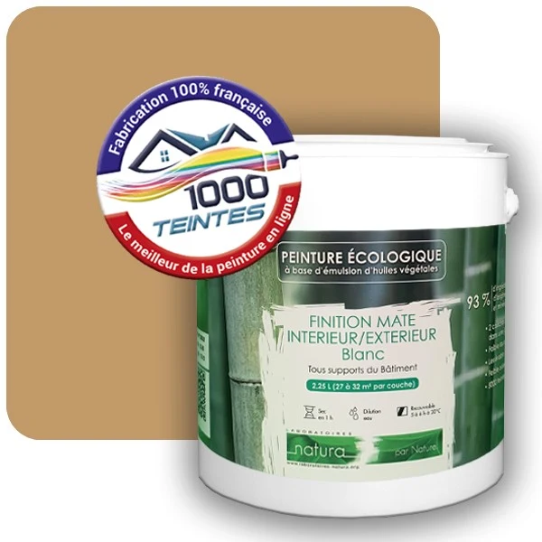 Peinture Natura Tassili® Les Bruns (Mille Teintes E5-33) Intérieur/Extérieur MAT