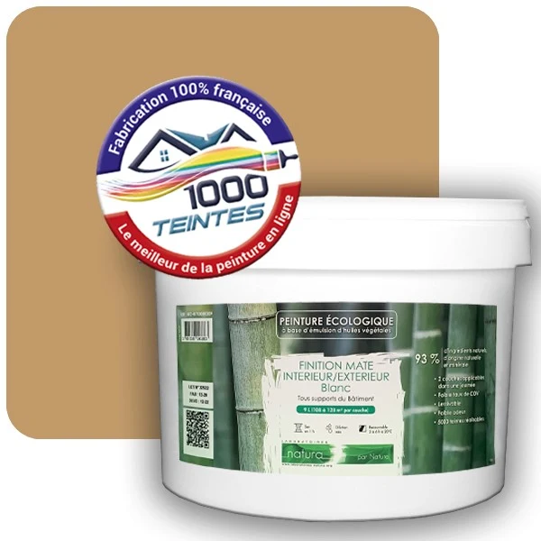 Peinture Natura Tassili® Les Bruns (Mille Teintes E5-33) Intérieur/Extérieur MAT