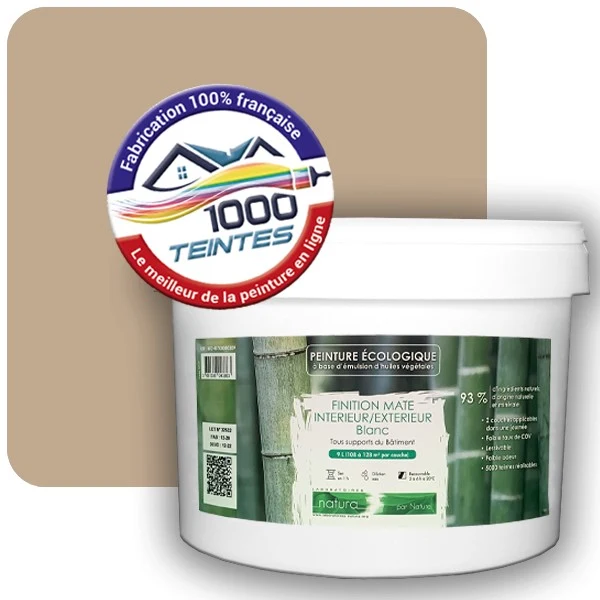 Peinture Natura Tassili® Les Bruns (Mille Teintes E5-38) Intérieur/Extérieur MAT