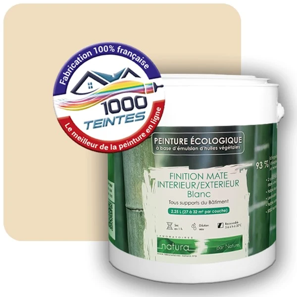 Peinture Natura Tassili® Les Bruns (Mille Teintes E5-47) Intérieur/Extérieur MAT