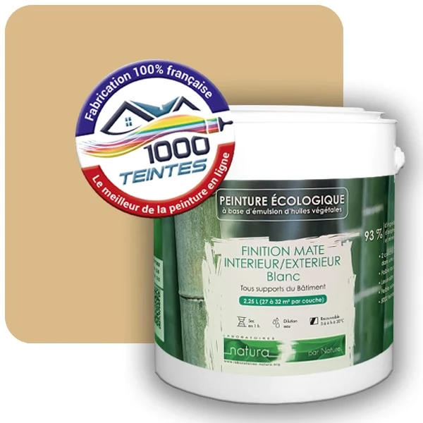 Peinture Natura Tassili® Les Bruns (Mille Teintes E5-52) Intérieur/Extérieur MAT