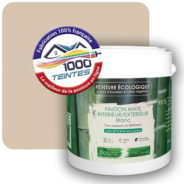 Peinture Natura Tassili® Les Bruns (Mille Teintes E5-56) Intérieur/Extérieur MAT