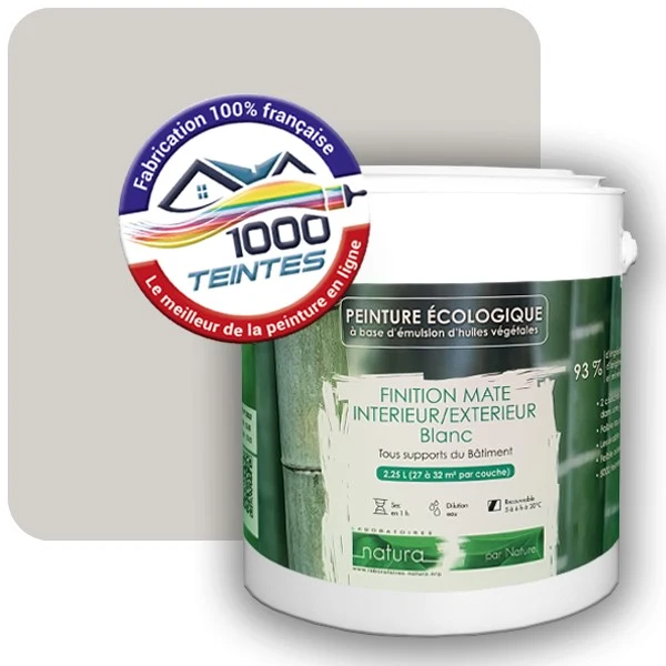 Peinture Natura Tassili® Les Verts (Mille Teintes E9-17) Intérieur/Extérieur MAT