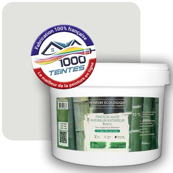 Peinture Natura Tassili® Les Verts (Mille Teintes E9-16) Intérieur/Extérieur MAT
