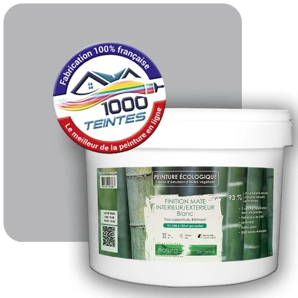 Peinture Natura Tassili® Les Verts (Mille Teintes E9-38) Intérieur/Extérieur MAT
