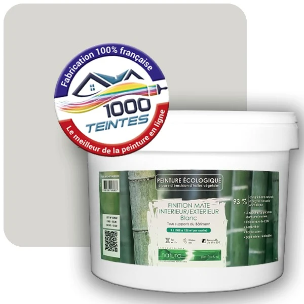 Peinture Natura Tassili® Les Verts (Mille Teintes E9-57) Intérieur/Extérieur MAT