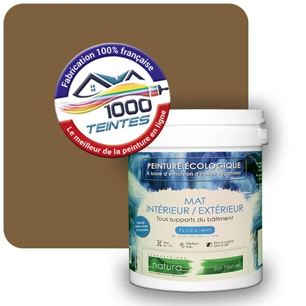Peinture Natura Tassili® Les Bruns (Mille Teintes E5-15) Intérieur/Extérieur MAT
