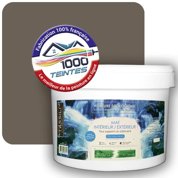 Peinture Natura Tassili® Les Bruns pleins (Mille Teintes E25-42) Intérieur/Extérieur MAT