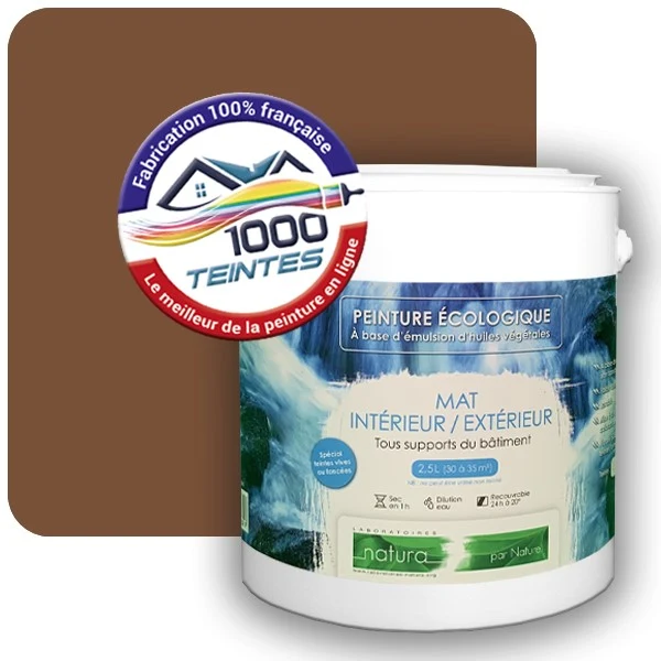Peinture Natura Tassili® Brun Beige (RAL Classic 8024) Intérieur/Extérieur MAT