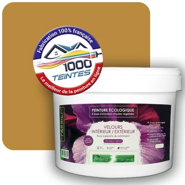 Peinture Natura Tassili® Les Bruns (Mille Teintes E5-50) Intérieur/Extérieur VELOURS