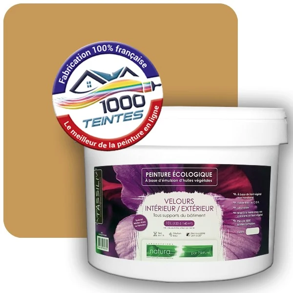 Peinture Natura Tassili® Les Bruns (Mille Teintes E5-49) Intérieur/Extérieur VELOURS