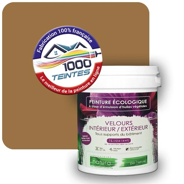 Peinture Natura Tassili® Les Bruns (Mille Teintes E5-34) Intérieur/Extérieur VELOURS
