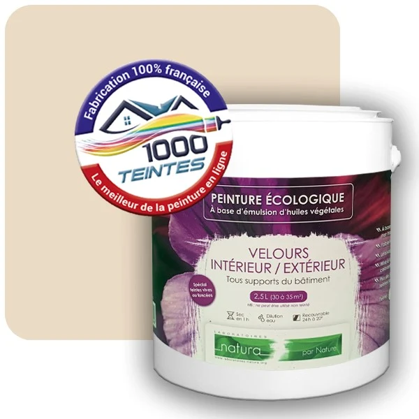 Peinture Natura Tassili® Les Bruns (Mille Teintes E5-31) Intérieur/Extérieur VELOURS