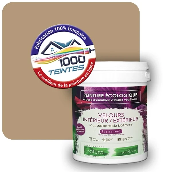 Peinture Natura Tassili® Les Bruns (Mille Teintes E5-18) Intérieur/Extérieur VELOURS