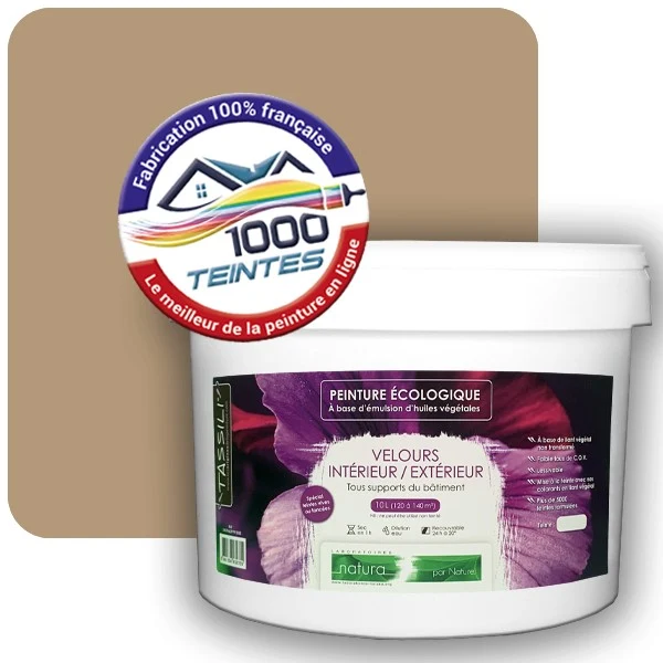 Peinture Natura Tassili® Les Bruns (Mille Teintes E5-18) Intérieur/Extérieur VELOURS
