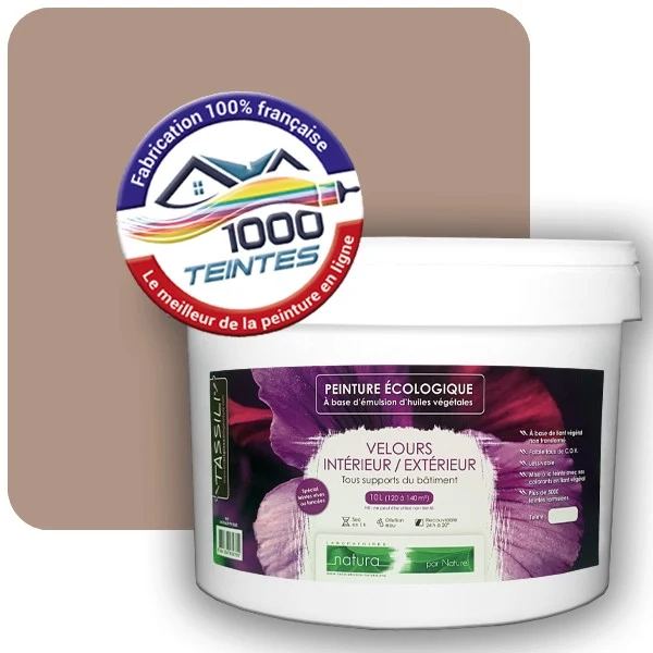 Peinture Natura Tassili® Les Rouges (Mille Teintes E3-58) Intérieur/Extérieur VELOURS