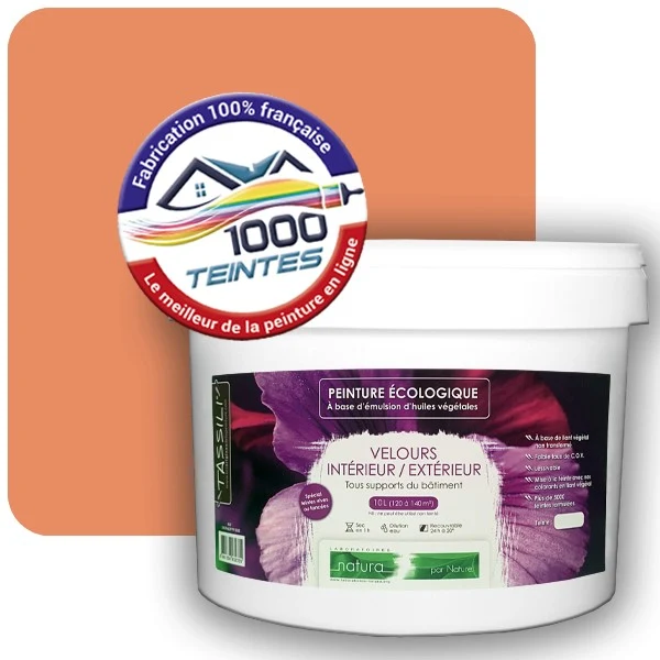 Peinture Natura Tassili® Les Rouges (Mille Teintes E3-49) Intérieur/Extérieur VELOURS
