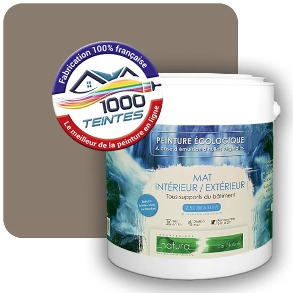 Peinture Natura Tassili® Les Bruns (Mille Teintes E5-19) Intérieur/Extérieur MAT