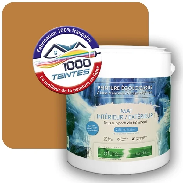 Peinture Natura Tassili® Les Bruns (Mille Teintes E5-10) Intérieur/Extérieur MAT