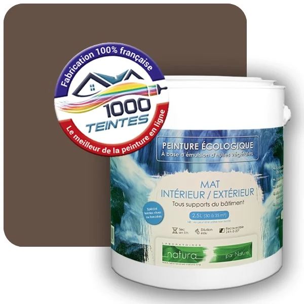 Peinture Natura Tassili® Les Rouges (Mille Teintes E3-40) Intérieur/Extérieur MAT