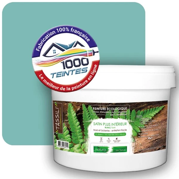 Peinture Natura Tassili® Vert Clair (RAL Classic 6027) Intérieur SATIN