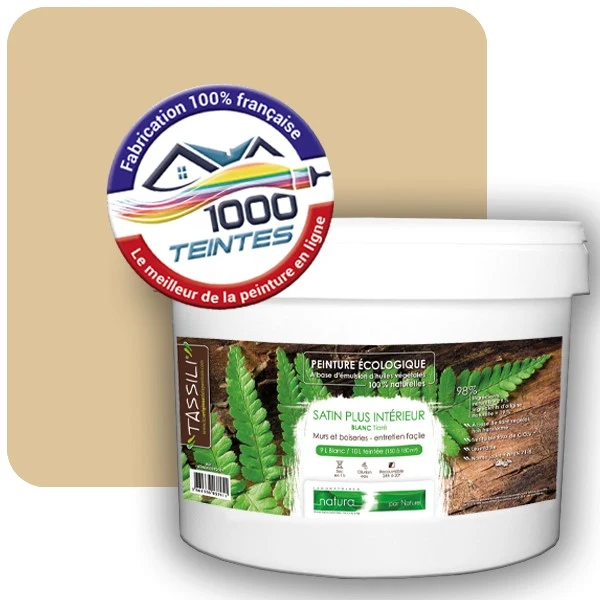 Peinture Natura Tassili® Ivoire (RAL Classic 1014) Intérieur SATIN