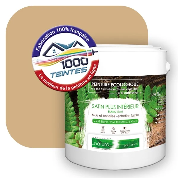Peinture Natura Tassili® Beige (RAL Classic 1001) Intérieur SATIN