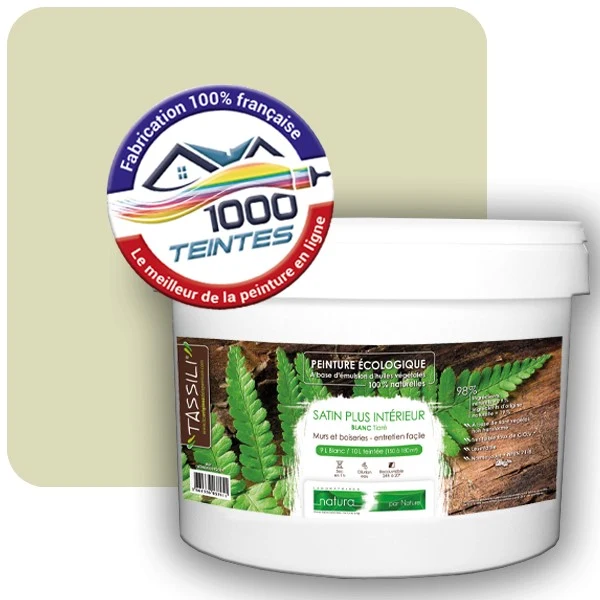 Peinture Natura Tassili® Les Verts (Mille Teintes E9-7) Intérieur SATIN