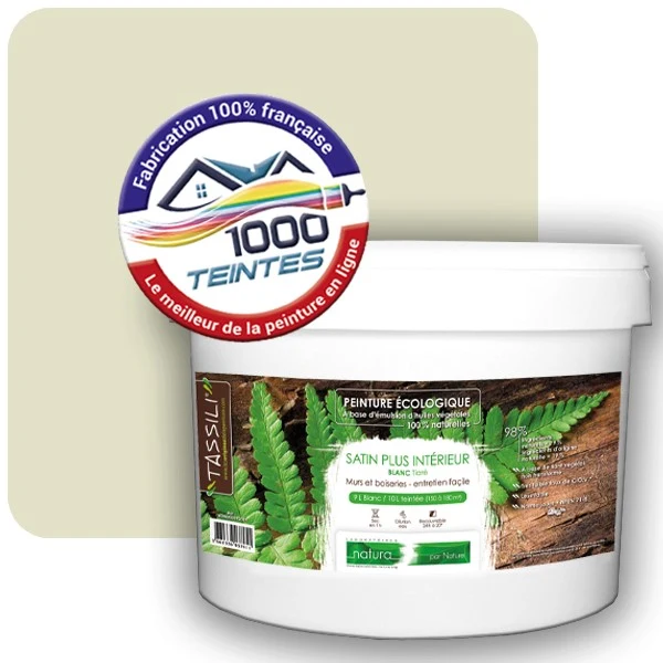 Peinture Natura Tassili® Les Verts (Mille Teintes E9-6) Intérieur SATIN