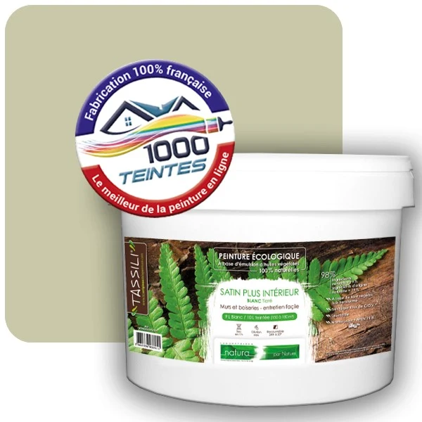 Peinture Natura Tassili® Les Verts (Mille Teintes E9-52) Intérieur SATIN
